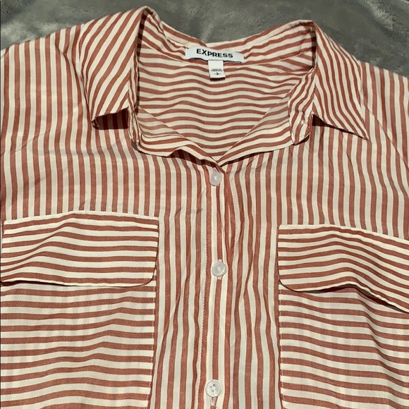 Striped Express Button Down - Picture 2 of 4